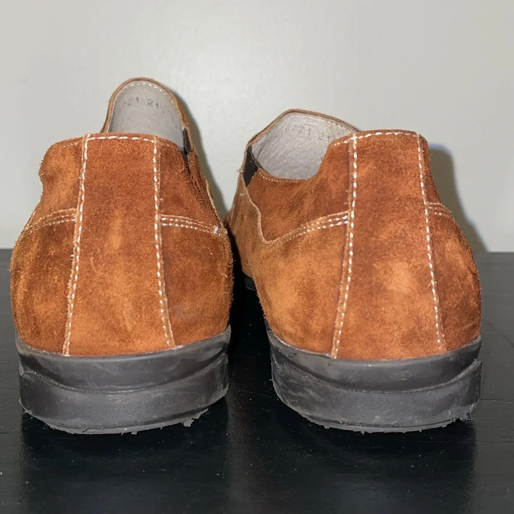 Bacco‎ Bucci Vero Cuoio Suede Slip Ons.  Made in Italy.  Size 13. - Picture 4 of 14